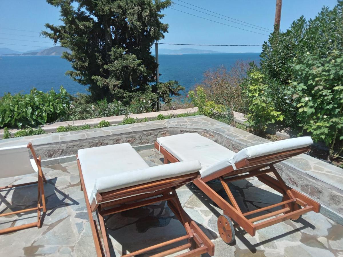 Fantastic House With A Wonderful View Of The Sea Kapotidhes Exterior foto