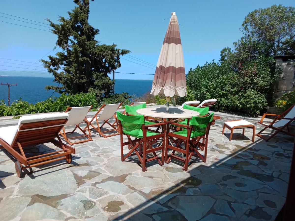 Fantastic House With A Wonderful View Of The Sea Kapotidhes Exterior foto