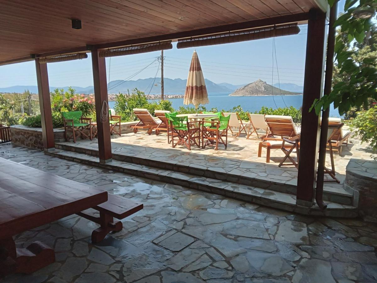 Fantastic House With A Wonderful View Of The Sea Kapotidhes Exterior foto