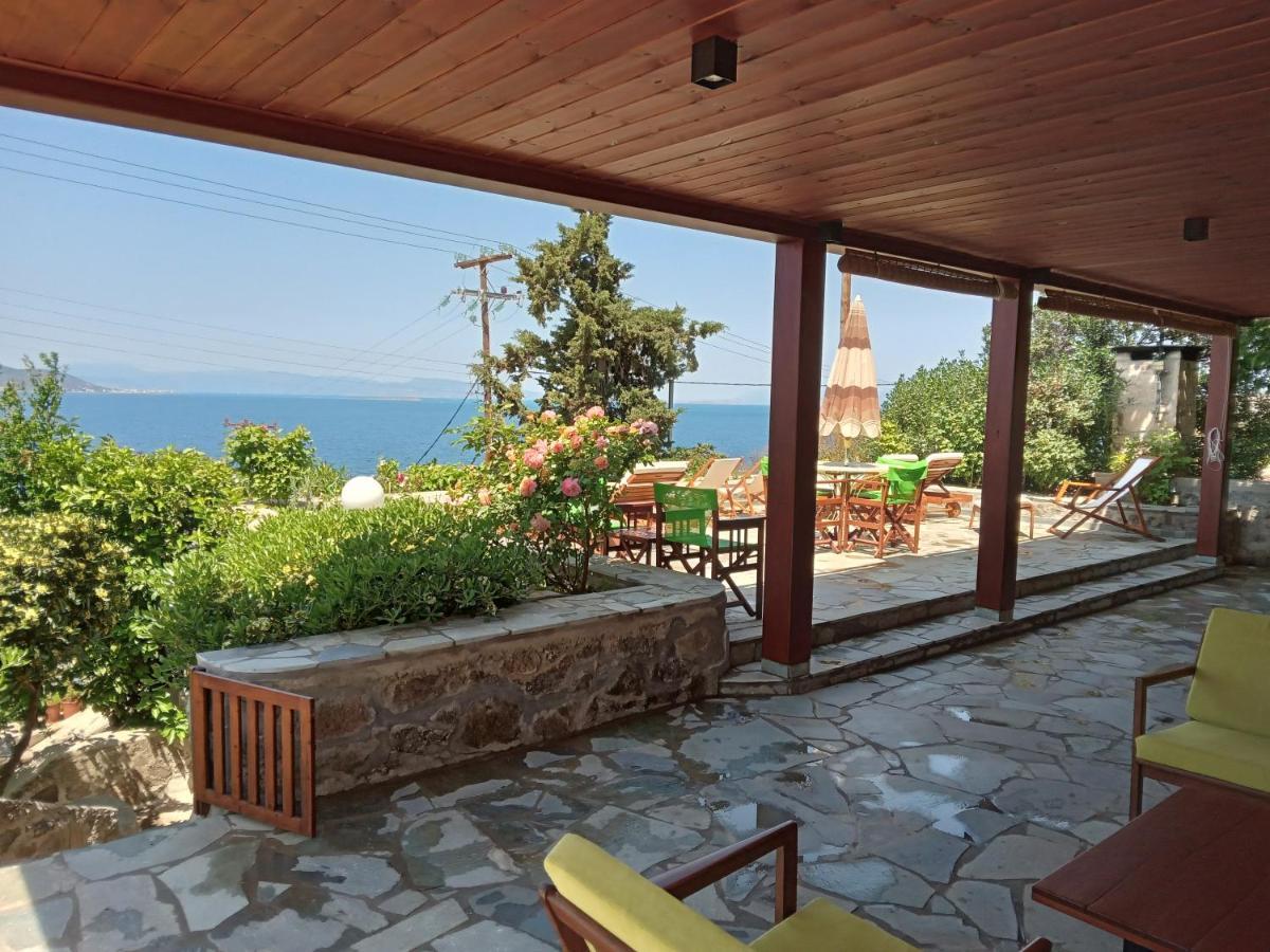 Fantastic House With A Wonderful View Of The Sea Kapotidhes Exterior foto